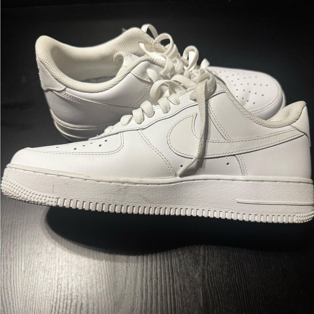 Nike Air Force 1 White Sneakers (Men’s)